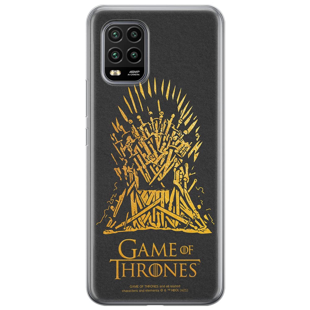 ERT GROUP mobile phone case for Xiaomi MI 10 LITE original and officially Licensed Game of Thrones pattern 011 optimally adapted to the shape of the mobile phone, case made of TPU