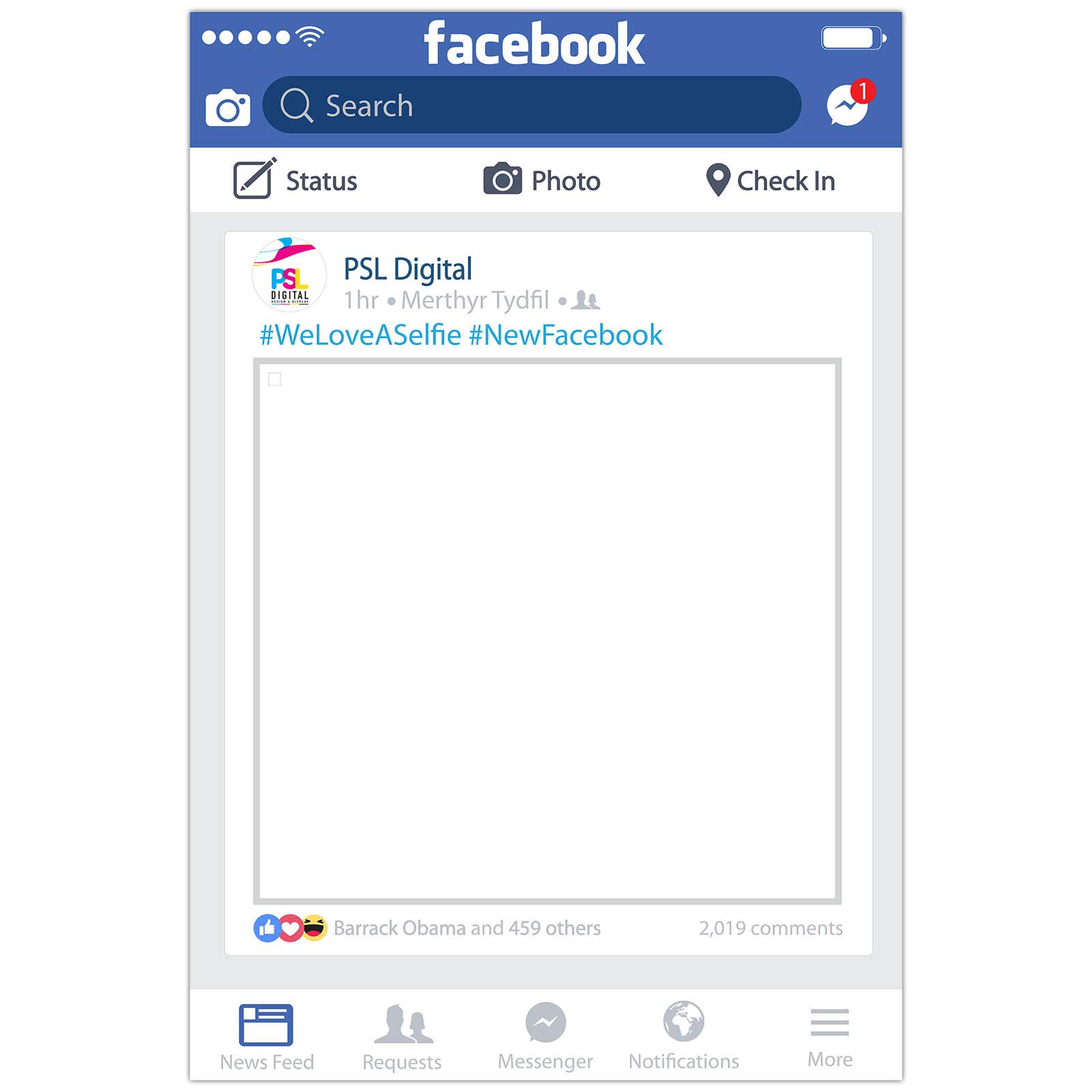 Corex Personalised Facebook Social Media Selfie Photo Frame Party Booth Prop A1 Buy Online In Bosnia And Herzegovina At Bosnia Desertcart Com Productid