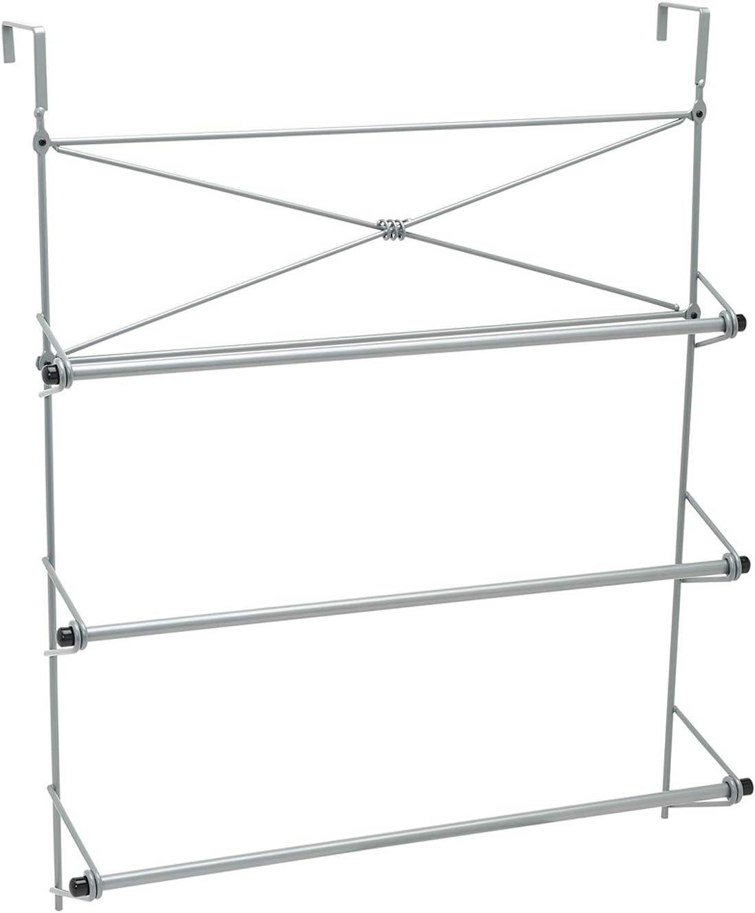 chrome towel rack on Amazon Com Zenna Home 2526nn Cross Style Towel Rack Satin Nickel Home Kitchen