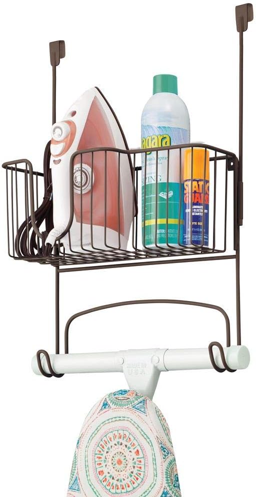 Amazon.de: mDesign Bügelbretthalterung ohne Bohren – Bügelbrett