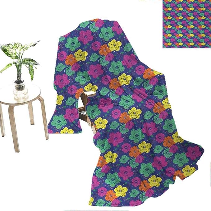 Flyerer Colorful Throw Blankets Bulk Floral Arrangement