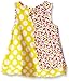 Rare Editions Little Girls' Printed Short Set, Yellow/Multi, 4
