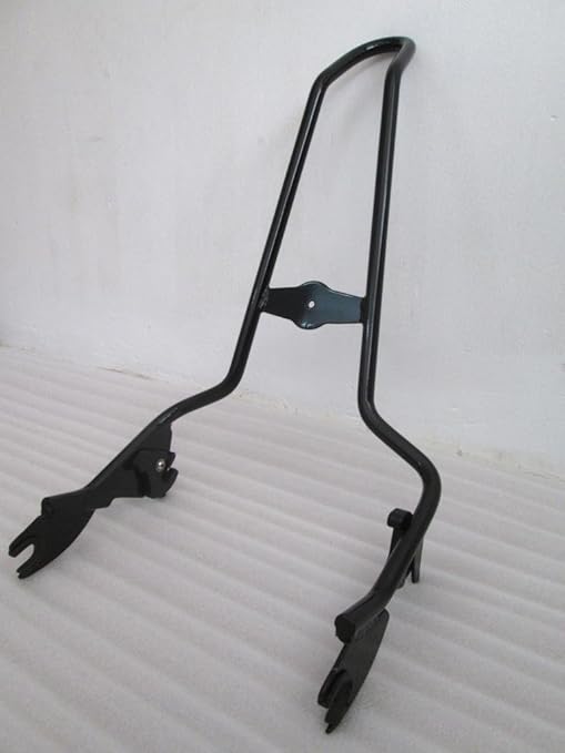 Y38T Black 22" Tall BACKREST 4 Sissy BAR 4 Harley Touring