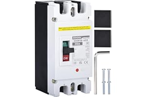 DIHOOL Battery DC Disconnect Switch, 250 Amp DC Breaker for Main Power, Solar, UPS, Power Station