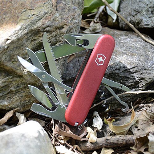 Victorinox Swiss Army Huntsman II Pocket Knife, Red Pricepulse