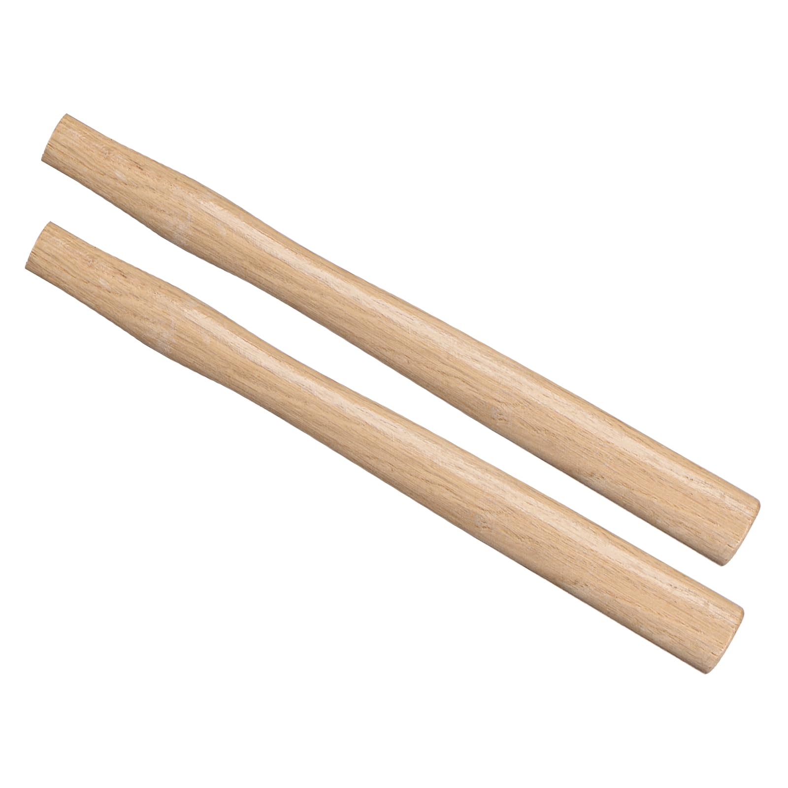 CoCud 2PCS Hammer Handle Replacement, 32cm/13 Oak Wood Flat Comfort Grip Wooden - (Applications: for Hatchet Hammer Oval Eye)