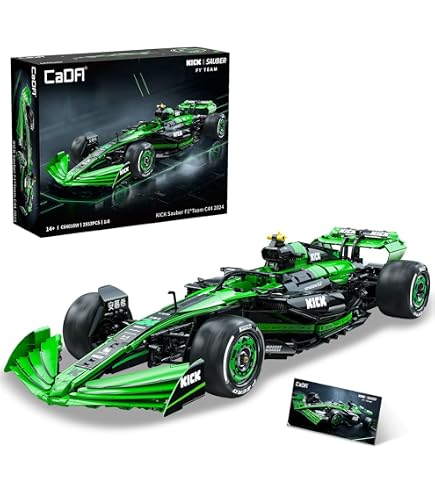  Sauber F1. ノーズコーン 1/12レプリカ　Amalgam製 Amazon.com: CaDA C64010W Kick Sauber F1 Team C44 Racing Building