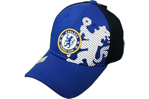 RhinoxGroup Compatible with Chelsea Officially Licensed Soccer Cap 05 Blue