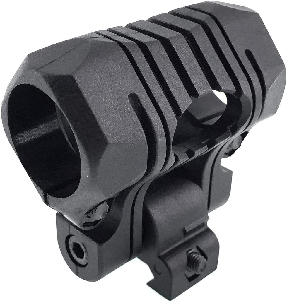 Airsoft magic Polymer QD Offset Ring Mount for 20mm Rail - Black