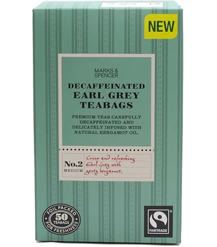 Amazon.com : Marks & Spencer Decaffeinated Earl Grey Tea 50 Bags