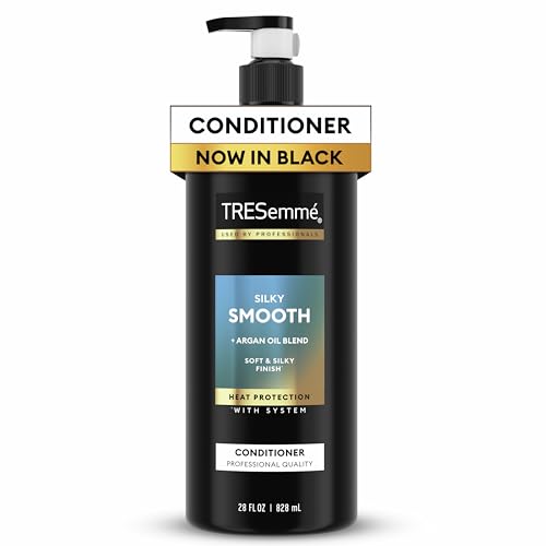 TRESemmé Silky & Smooth Anti-Frizz Conditioner for Frizzy Hair Formulated With Pro Style Technology 28 Fl oz