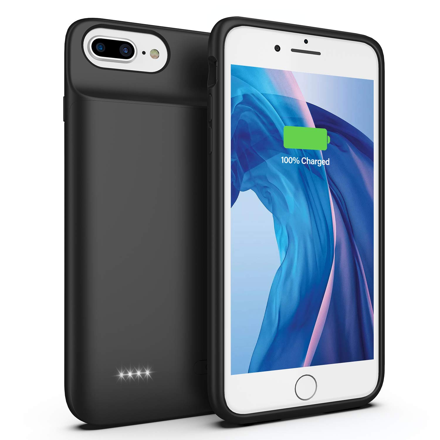 Swaller Battery Case for iPhone 8 Plus 7 Plus, 5000mAh UltraSlim