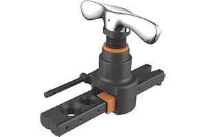 NAVAC NTF66 Flaring Tool | Internal Clutch Support | Axial Spacing | Patented Rivet Connection | Eccentric Cone | 45-Degree Flare | 1 Year Warranty