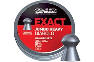 JSB Diabolo Exact Jumbo Heavy .22 Cal, 18.13 gr.- 250 Ct.