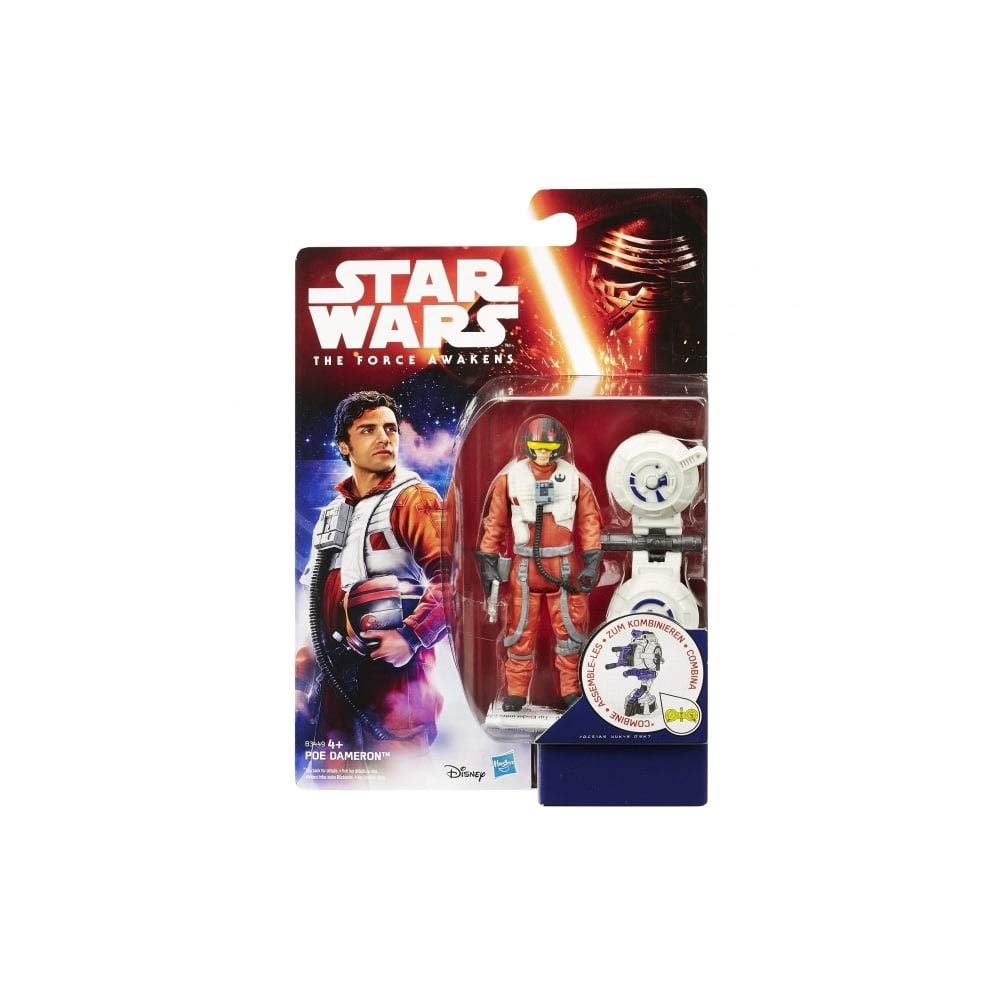 Official Star Wars The Force Awakens 3.75" Inch Assembles Figure (Poe Dameron) **NEW**