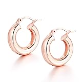 Hoop Earrings for Women | Small Thick Shiny