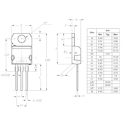 ALLECIN L7805 L7805CV Voltage Regulator 5V 1.5A