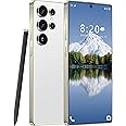 MMY I25 Ultra Unlocked Cell Phone, Built in Pen,6.99" HD Screen 12+512GB Unlocked Phones,Android 14 7000mAh Long Battery Life Smartphone,5G/Dual SIM/Fingerprint Unlock/Face ID (White, 12+512)