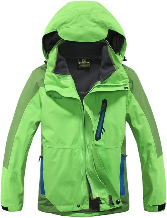Amazon Flygaga マウンテンパーカー 子供用ウィンドシェルジャケット アウター 男の子 女の子 保温 防寒 防風 登山 遠足 通学対応 コート ジャケット 通販