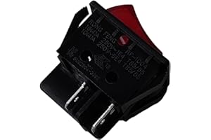 TSNUPGOHXW 1pcs RF-1004 16A 250VAC 4 Pins 2 Positions Rocker Switch