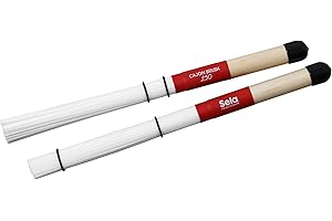 sela SE 036 Cajon Brush, Pair, Wood, 250 Rods (SE036)