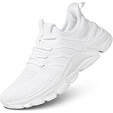 Mens Running Shoes Slip-on Walking Tennis Sneakers Lightweight Breathable Casual Soft Sole Mesh Workout Sports Shoes