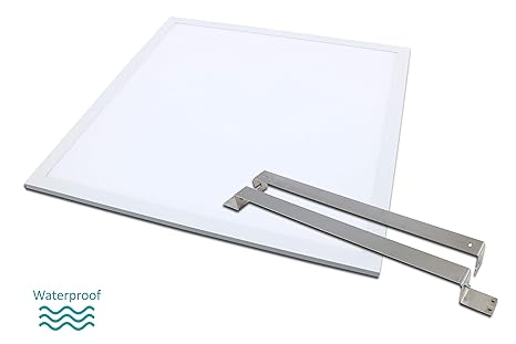 LED Panel 60x60cm IP65 wasserdicht Deckenlampe Badleuchte Küchenlicht mit Halterungen 40 Watt Tongxin© IP65