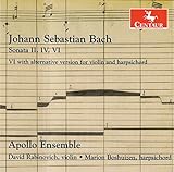 SONS FOR VIOLIN AND HARPSICHORD                    image