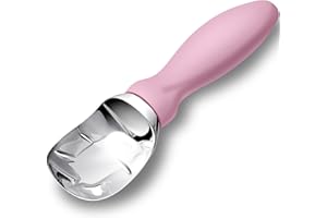 Rainspire Ice Cream Scoop Stainless Steel with Comfortable Handle, Ice Cream Scooper Heavy Duty, Ice Cream Spade Great for Sp