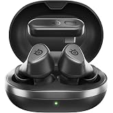 SteelSeries Arctis GameBuds for PlayStation/PC/Switch/Mobile &mdash; 2.4GHz + Bluetooth 5.3 Earbuds &mdash; ANC &mdash; Mobile App Sound Presets &mdash; Water Resistant IP55 &mdash; 40H Battery with Qi Charging Case - Black