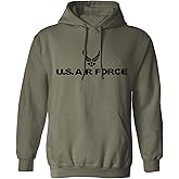zerogravitee Air Force Pullover Hooded Sweatshirt in Sport Grey