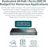 TP-Link SG3452XP 52-Port Gigabit PoE+ Switch 500W 4x 10G SFP+ Managed Rackmount view 4