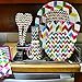 French Bull - Melamine Salad Servers - Salad Tongs - Serving Utensils - Ziggy White