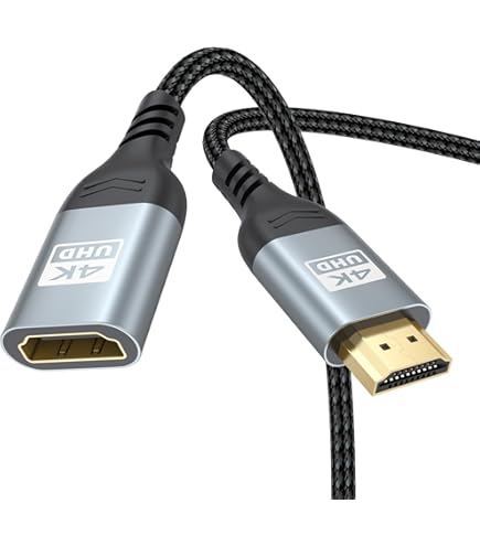 Amazon.com: ienza HDMI Port Extender Male-to-Female Cable Cord