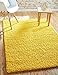 Unique Loom Solid Shag Collection Area Rug (4' 1