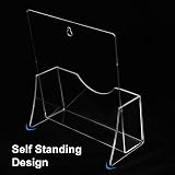 Thboxes A5 Leaflet Holder 3 Pack Clear Acrylic Stand with Hanging Hole view 5