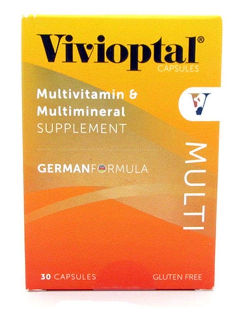 Vivioptal Multivitamin/Multimineral German Formula 30 Capsules Buy