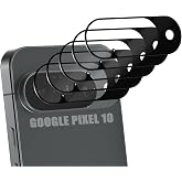 Orzero (5 Pack) Camera Lens Protector for Google Pixel 10, Protector de C&aacute;mera Tempered Glass 9H Precise Camera Cutouts Anti-Scratch Does Not Affect Night Shots and Flash