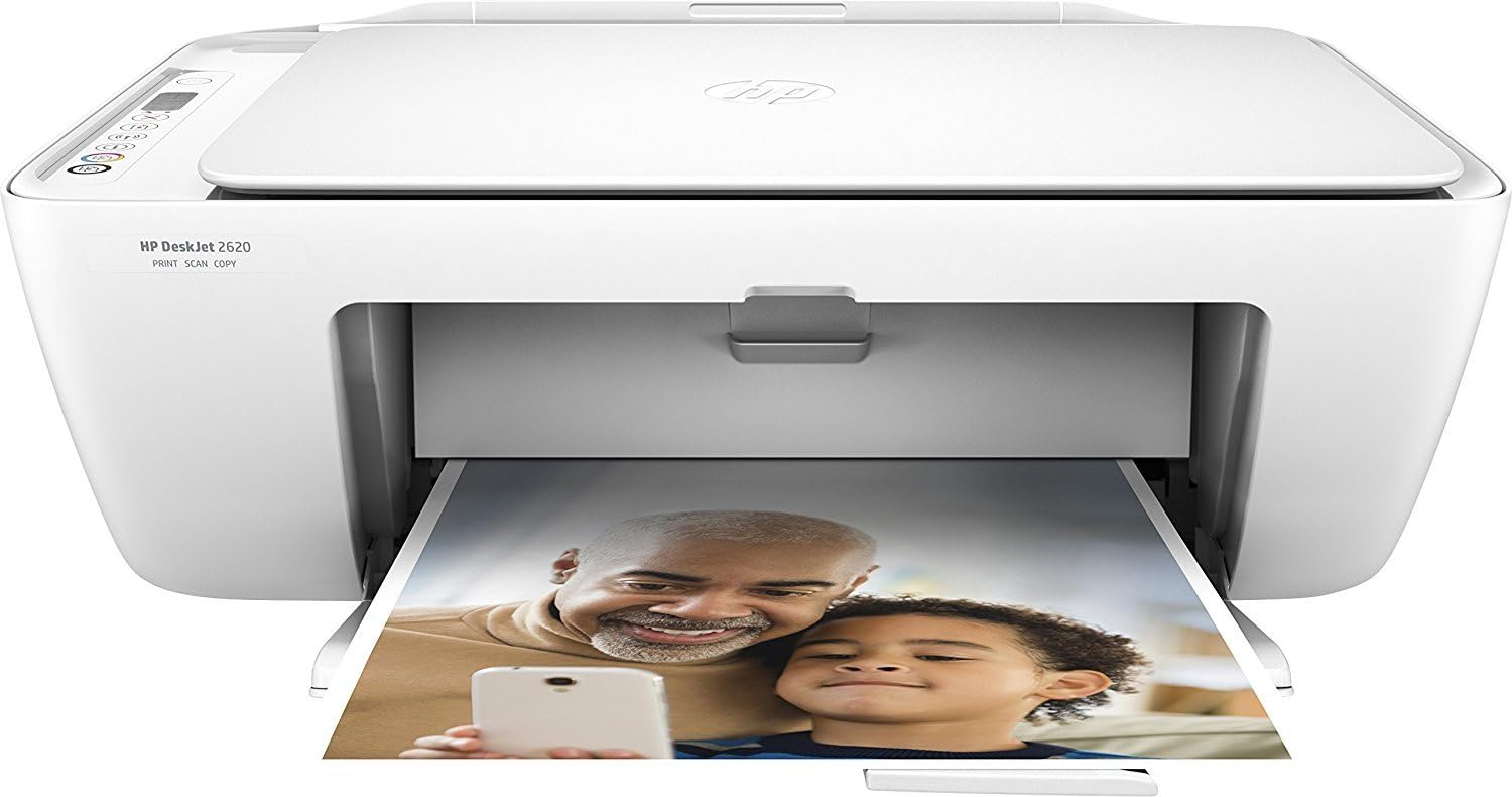 HP DeskJet 2620 All-in-One Printer, Instant Ink with 3 Months Trials (HP DeskJet 2620 + XL OEM Ink Bundle)