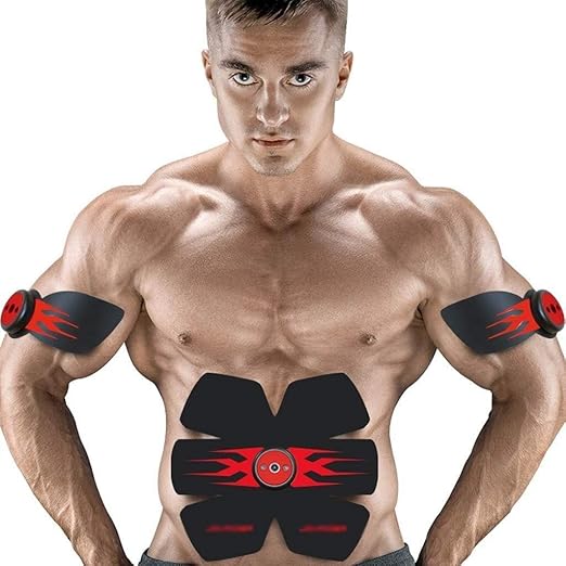 Electroestimulador abdominal Ems Abs Trainer Body Fit Cinturones ...