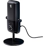 Elgato Wave: 3 – USB Condenser Microphone and Digital Mixer for Streaming, Recording, Podcasting - Clipguard, Capacitive Mute