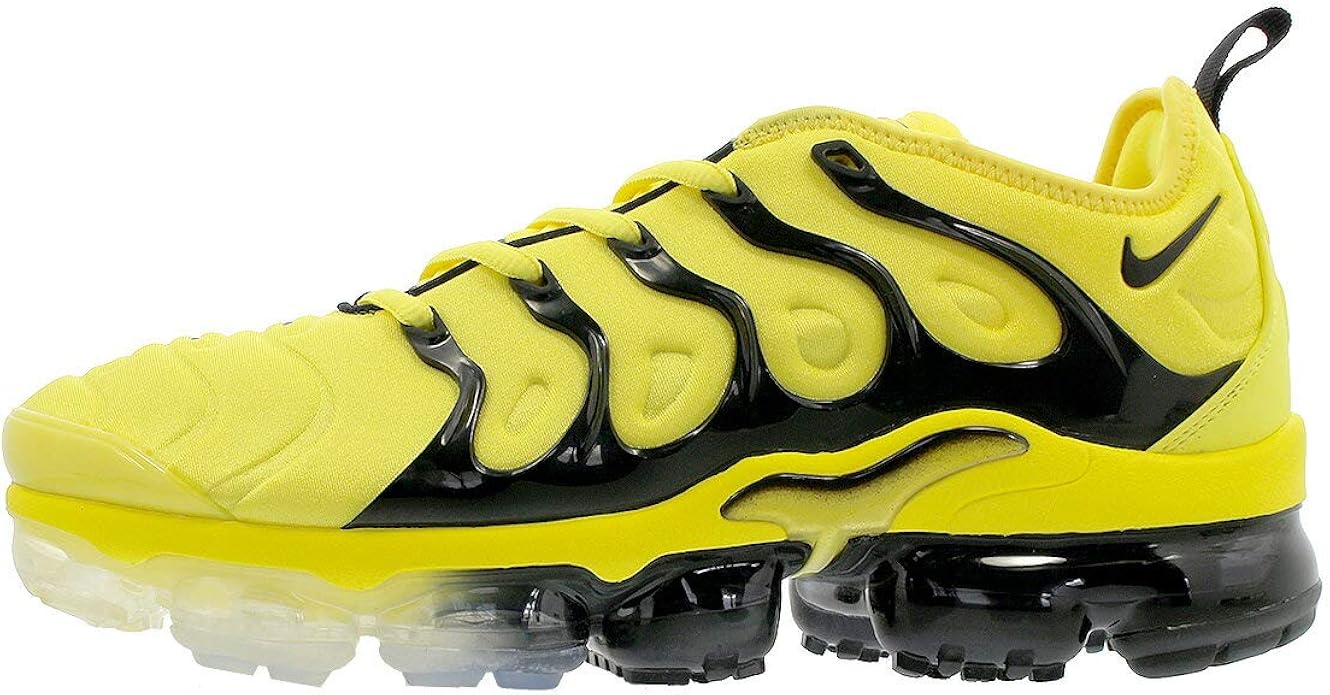nike air vapormax plus black and yellow