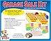 Garage Sale Sign Kit with Pricing Labels and Change Apron (A504G)
