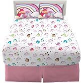 Franco Squishmallows Bedding Super Soft Microfiber Sheet Set,4 pcs, Full