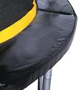 KANGA 8ft Trampoline with Enclosure, Ladder & Anchor Kit (Curved) Round view 6