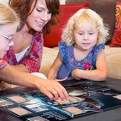 EDGFRTOIO Playmat with Zones for MTG Card Game
