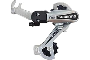 RELWEARS RD-TY21B 6/7 Speed Derailleur - Direct/Hanger Mount for Mountain, Tricycle, Commuter, Cruiser Bikes