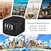 Travel Adapter, Universal Power Adapter All in One Wall AC Power Plug Worldwide with 3 USB & 1 Type-C 3.4A High Speed international power adapter for US,EU, UK, AUS