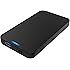 Sabrent 2.5-Inch SATA to USB 3.0 Tool-free External Hard Drive Enclosure [Optimized For SSD, Support UASP SATA III] Black (EC-UASP)