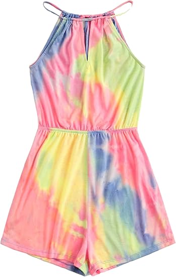 tie dye jumpsuit amazon